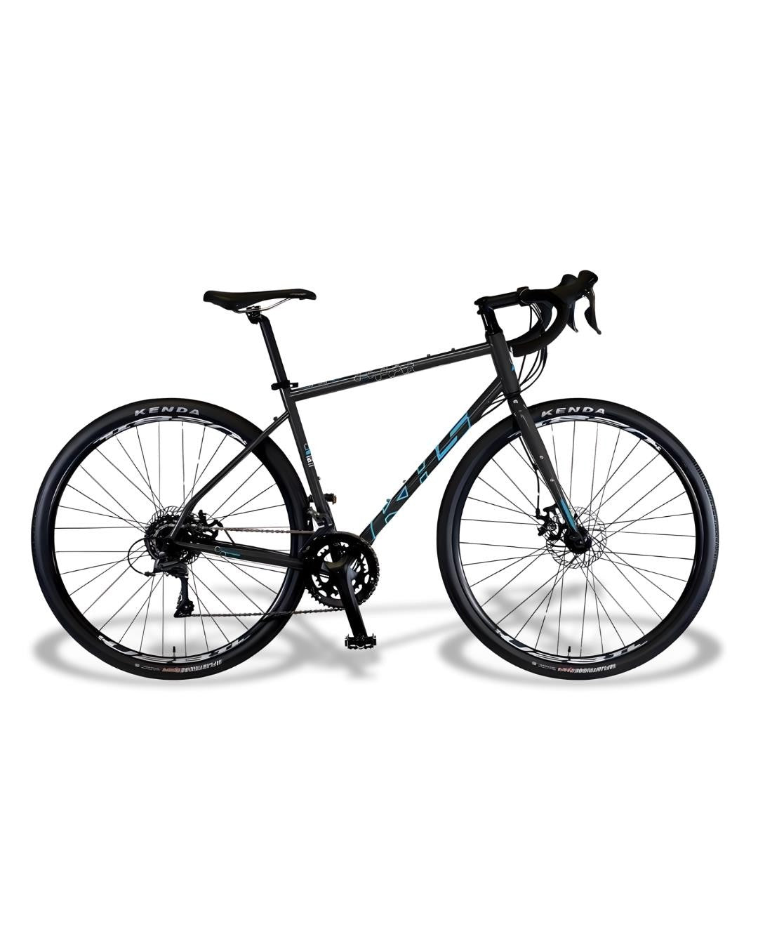 KHS GRIT 55 2025 Gravel Bike Medium 2×8 Shimano Claris Cable Disc 700×40c