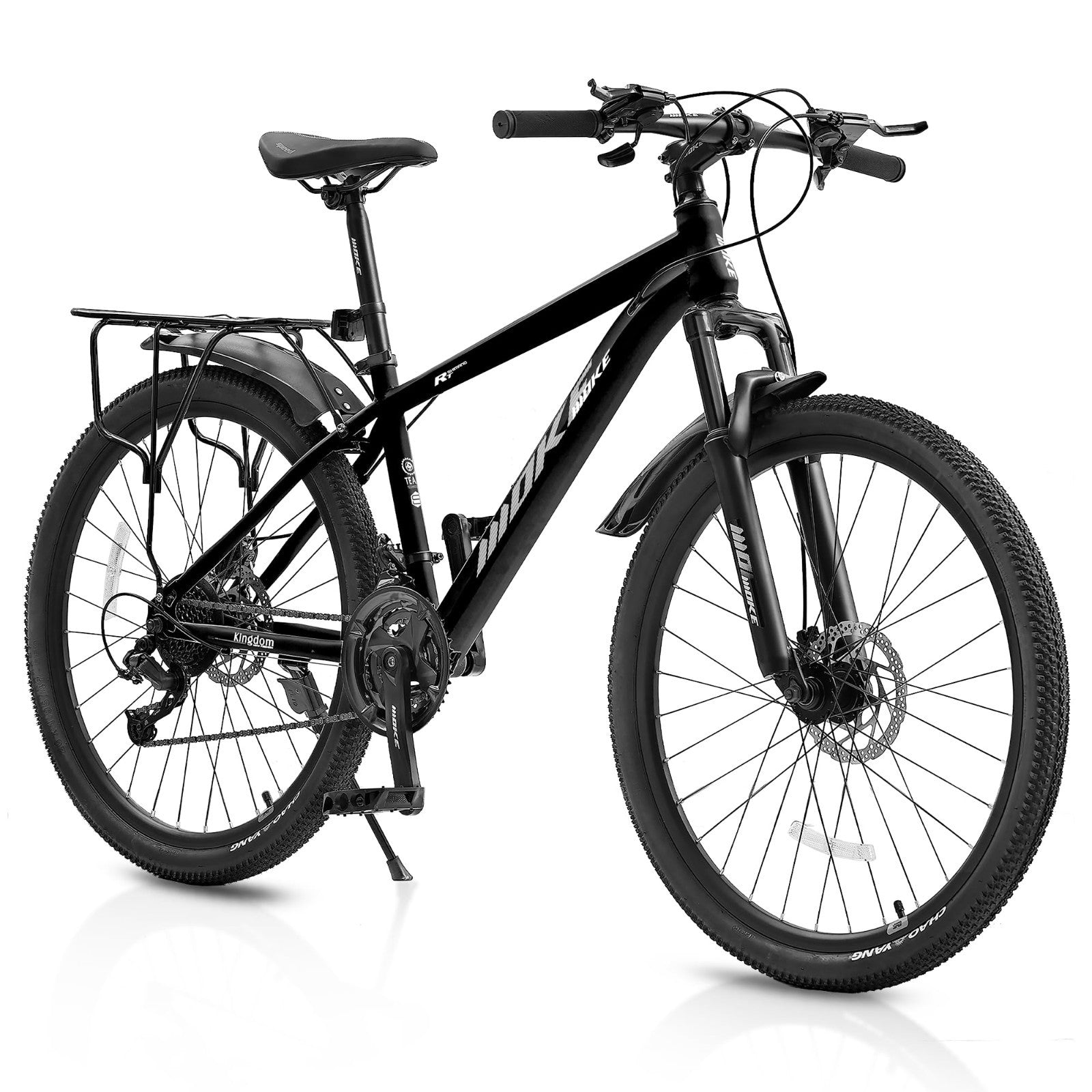 24/26 Inch Child Bike Mountain Bike High Carbon Steel Bicycle 21-Speed City Bike