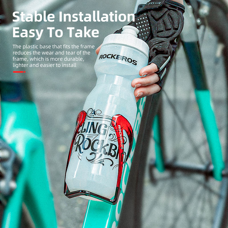 Lightweight Bike Water Bottle Cage Durable Bicycle Bottle Holder for Road, MTB, Gravel & Commuter Bikes
